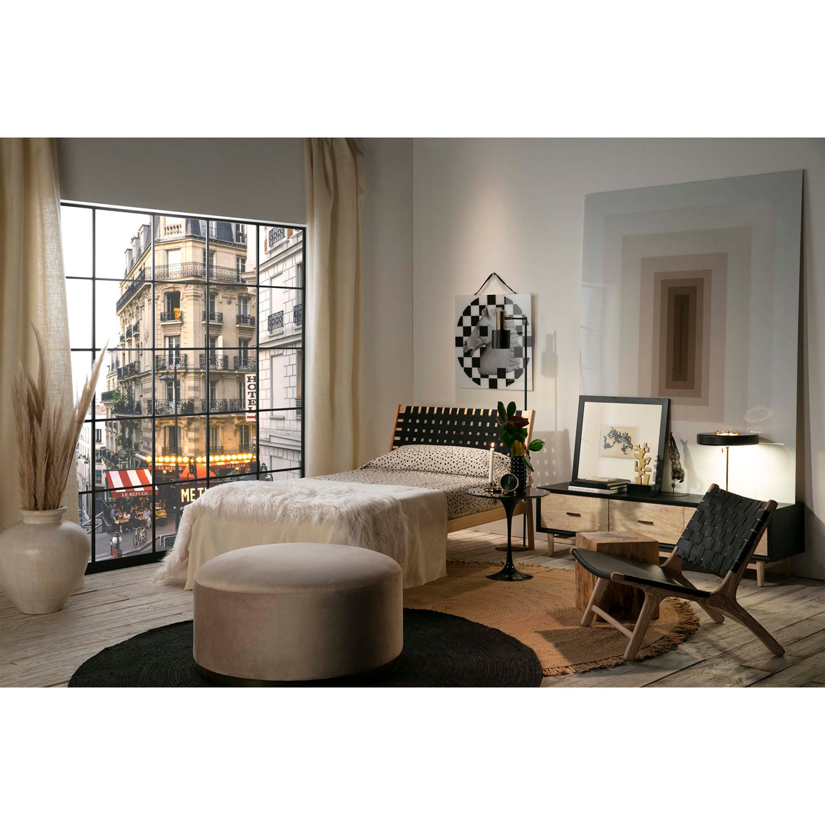 Masa Laterala din Marmura Fibra de Sticla Thai Natura