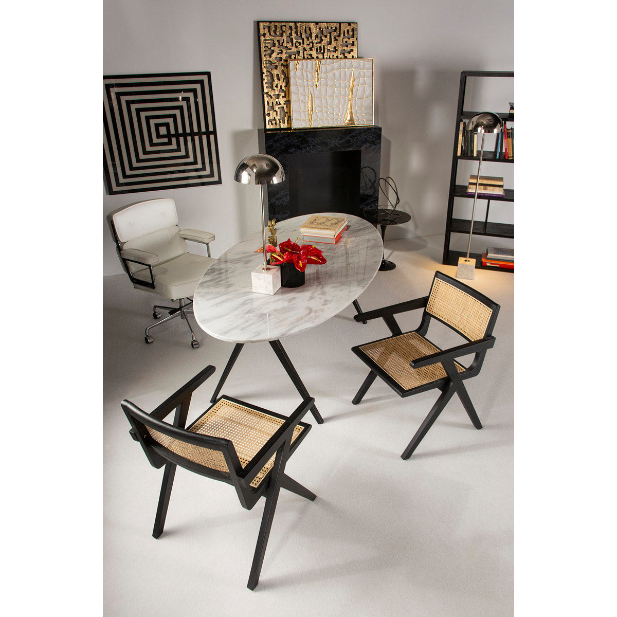 Masa Laterala din Marmura Fibra de Sticla Thai Natura