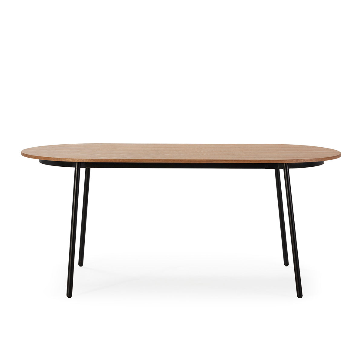 Masa de Dining Lemn Metal 180x90x76 Thai Natura