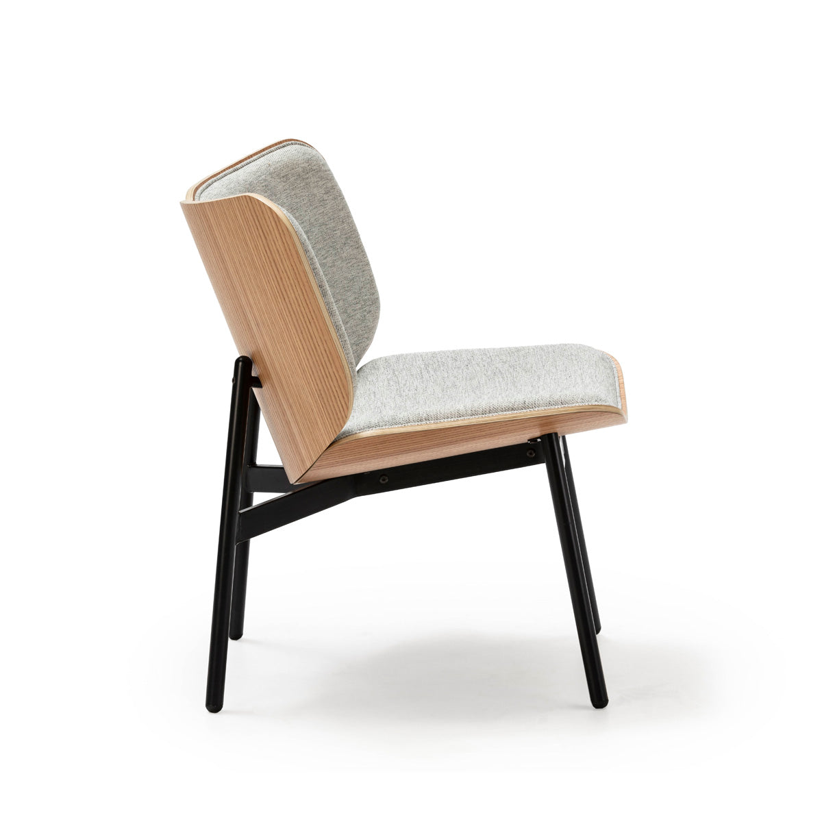 Fotoliu Modern din Stofa Lemn de Fag Thai Natura