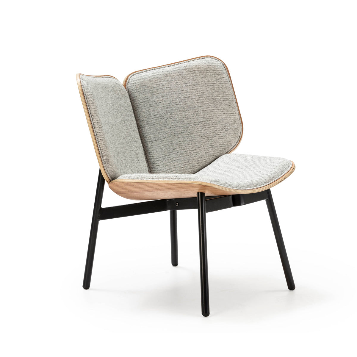 Fotoliu Modern din Stofa Lemn de Fag Thai Natura