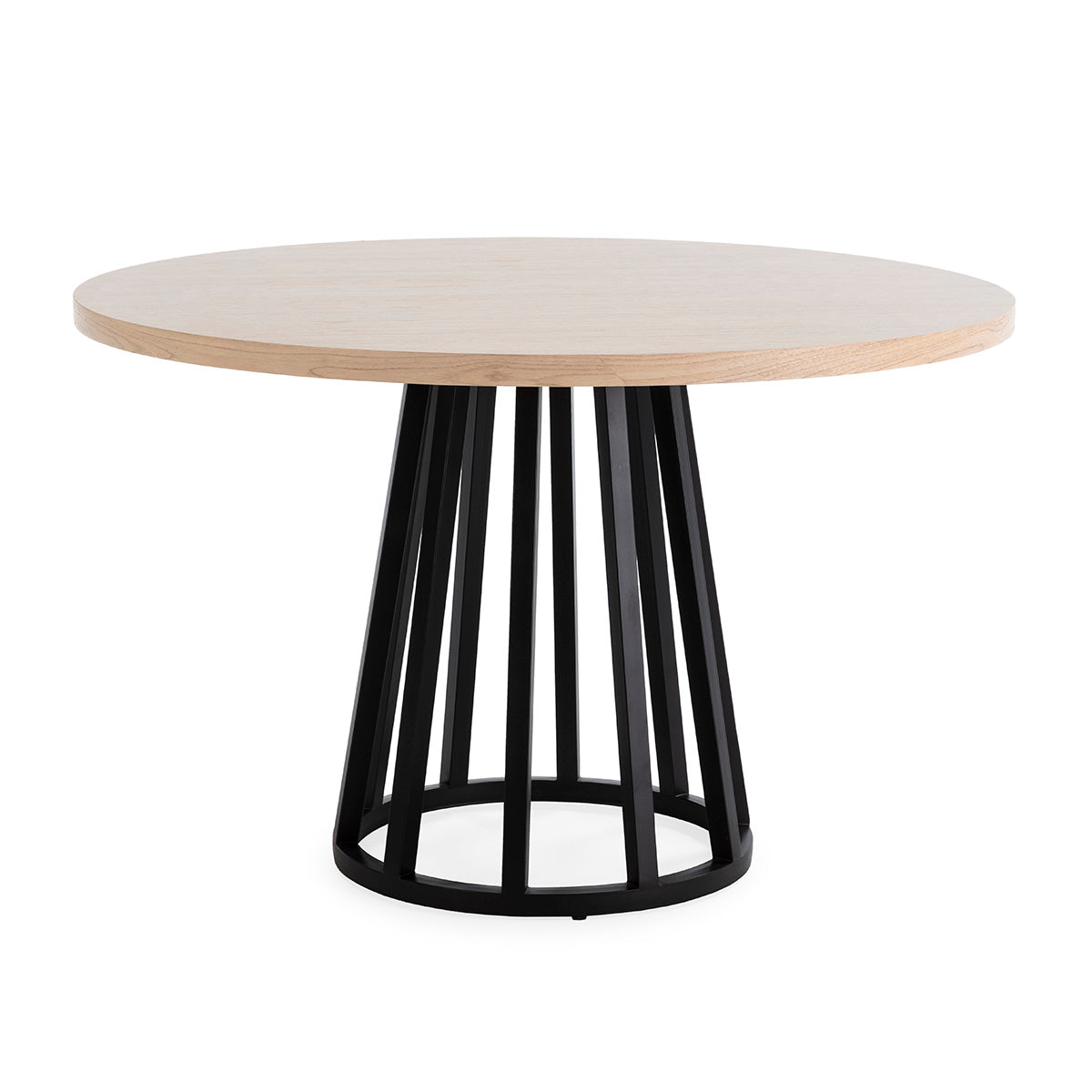 Masa de Dining din Lemn Mindi Metal Thai Natura