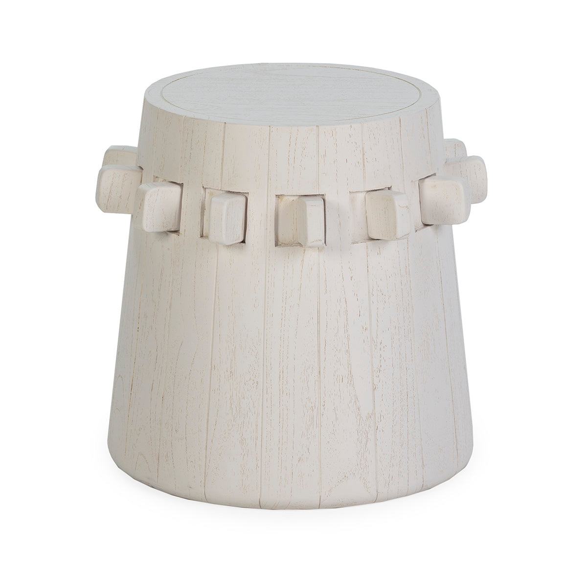 Taburet din Lemn de Cedru Alb Thai Natura