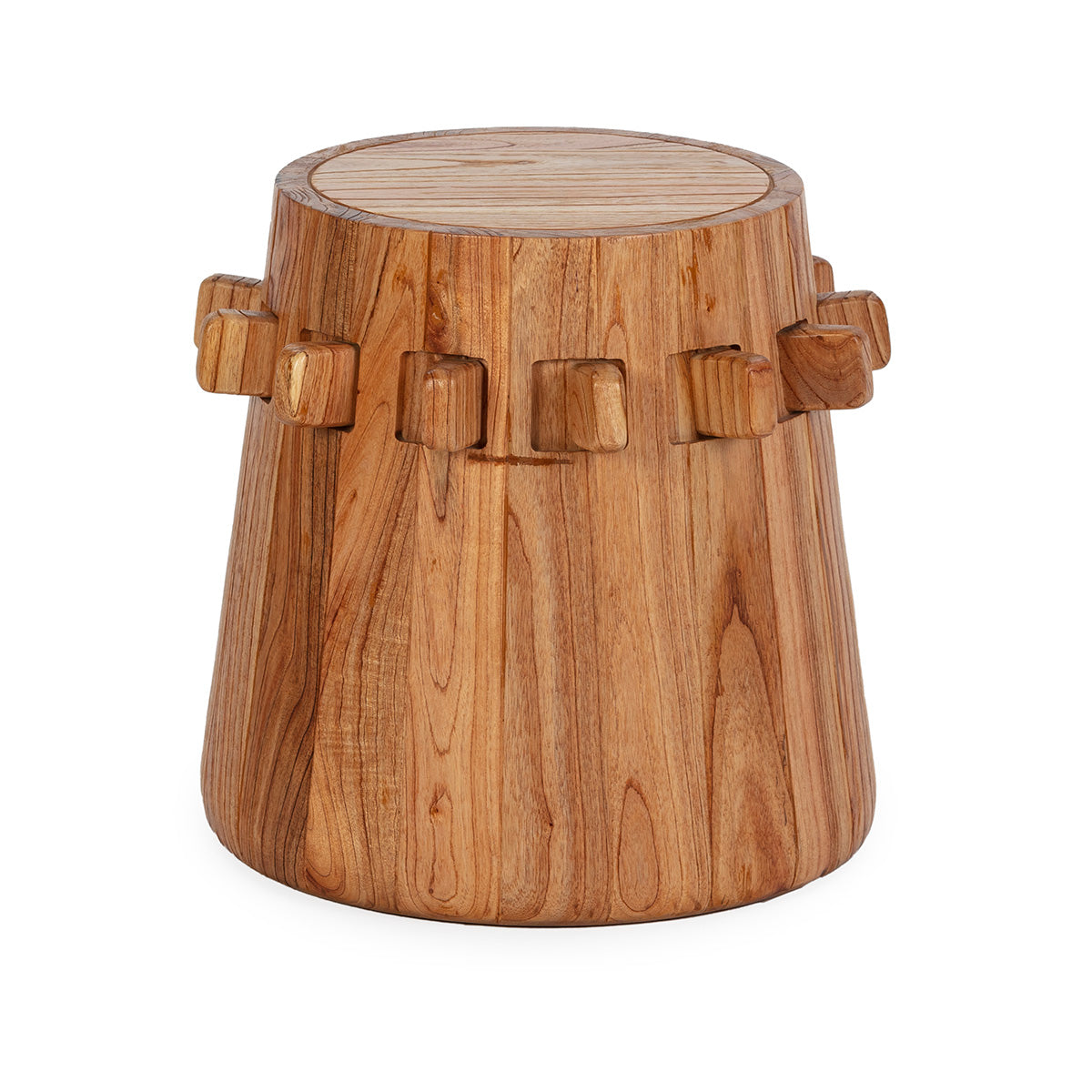 Taburet din Lemn de Cedru Natural Thai Natura
