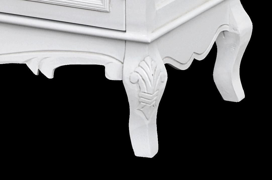 Comoda Provensala din Lemn Patinat si Manere Metalice Livin Hill