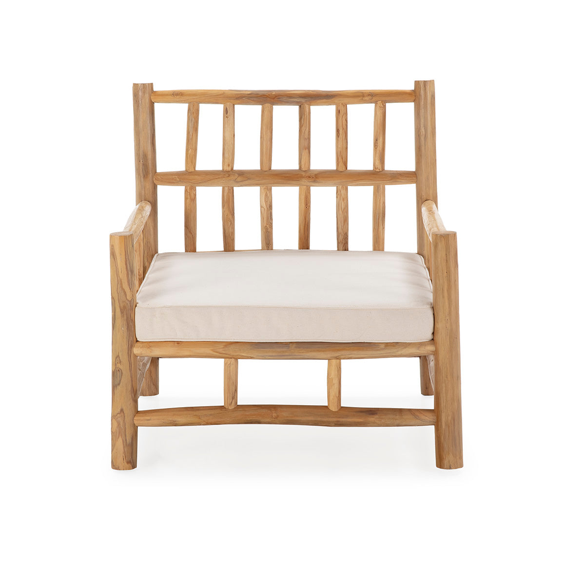 Fotoliu Terasa din Lemn de Tec Natural Interior Exterior Thai Natura