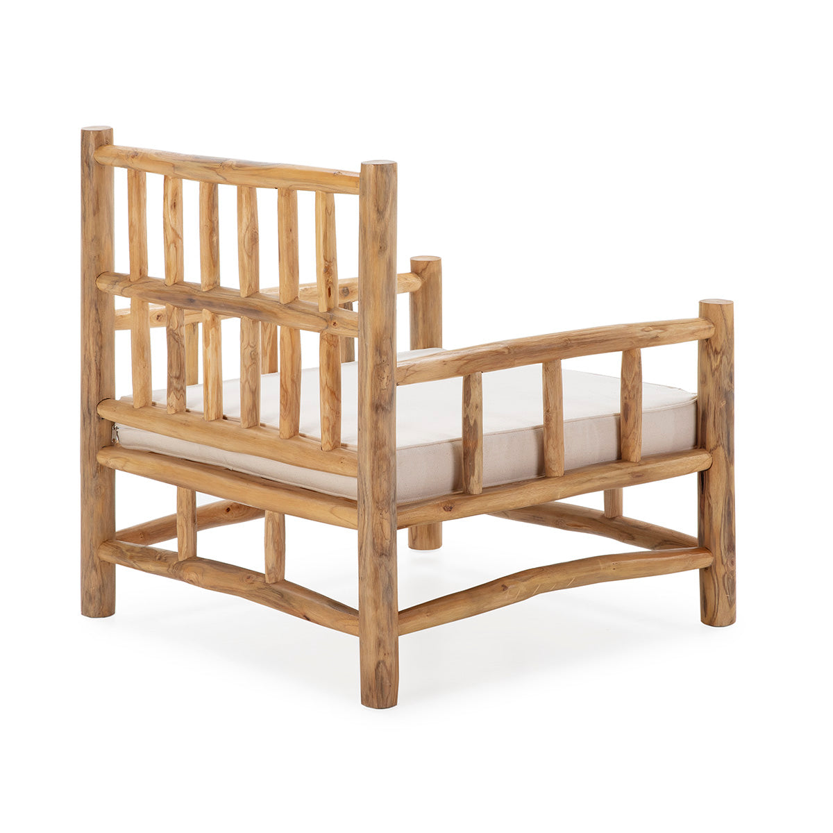 Fotoliu Terasa din Lemn de Tec Natural Interior Exterior Thai Natura