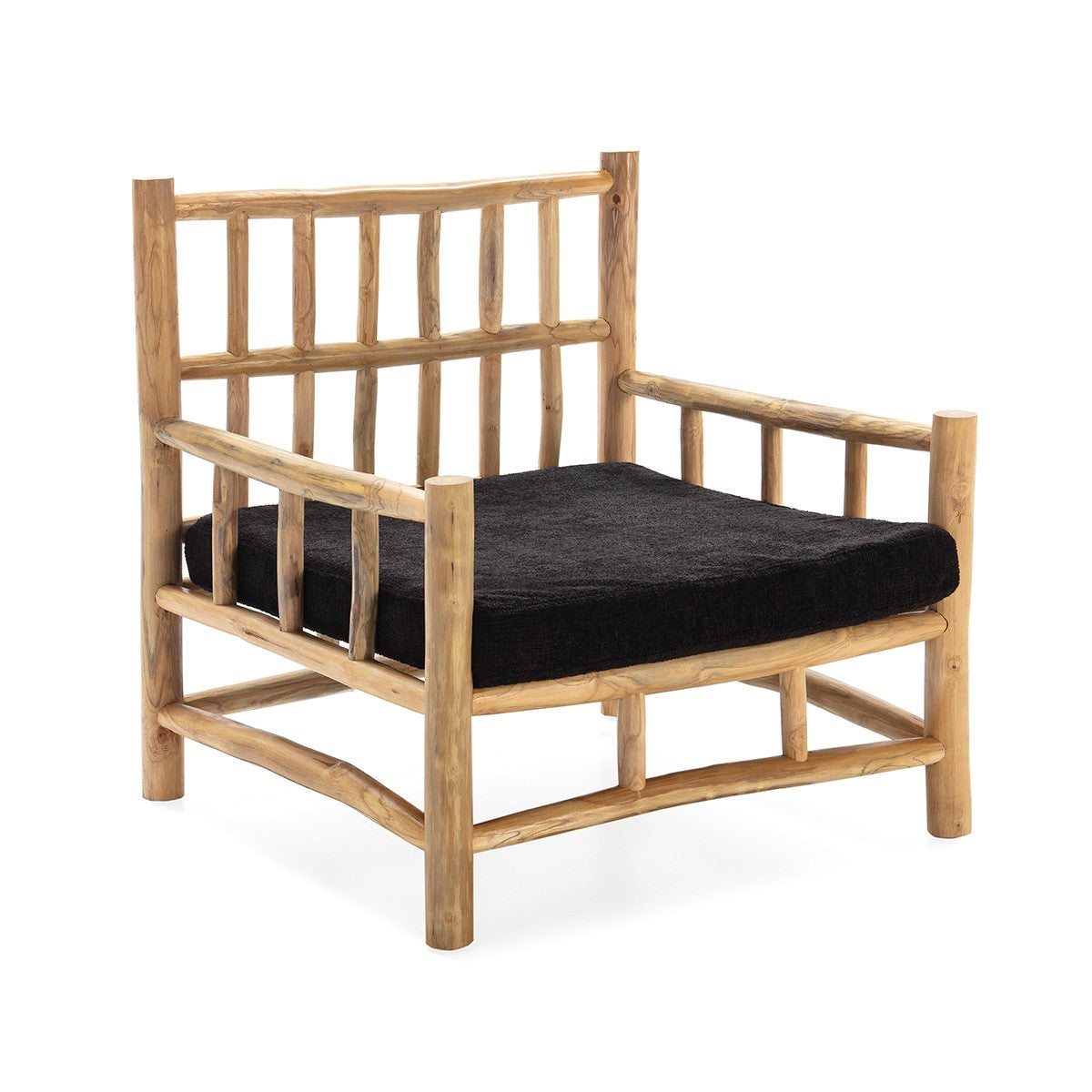 Fotoliu Terasa din Lemn de Tec Natural Interior Exterior Thai Natura