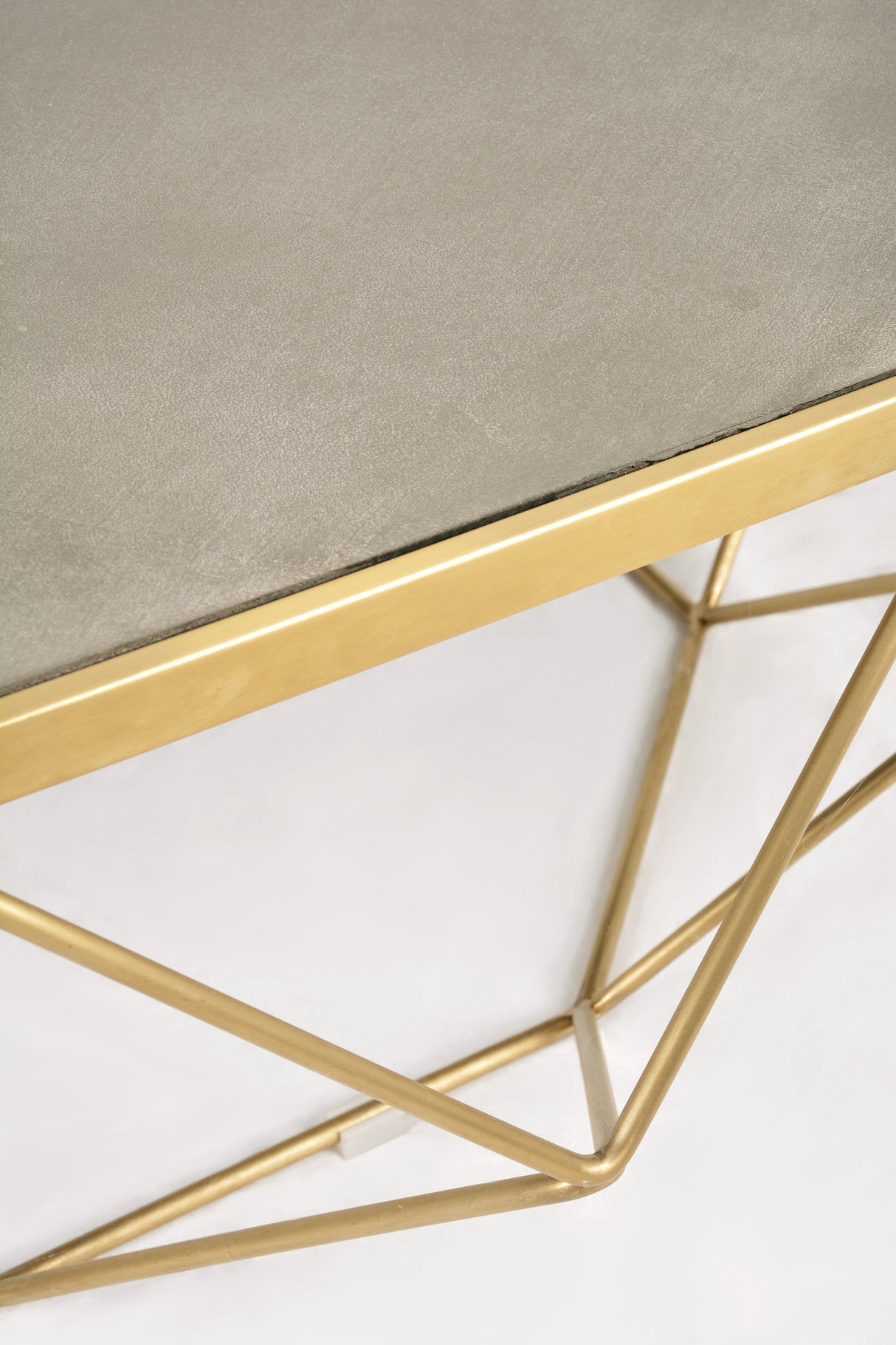 Masa de cafea Cadru Geometric si Blat Octagonal Livin Hill