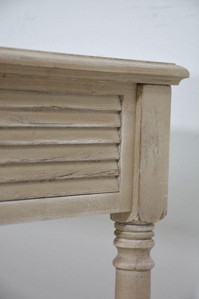 Consola Pictata in Stilul Boho cu Manere Decorative din Metal Livin Hill