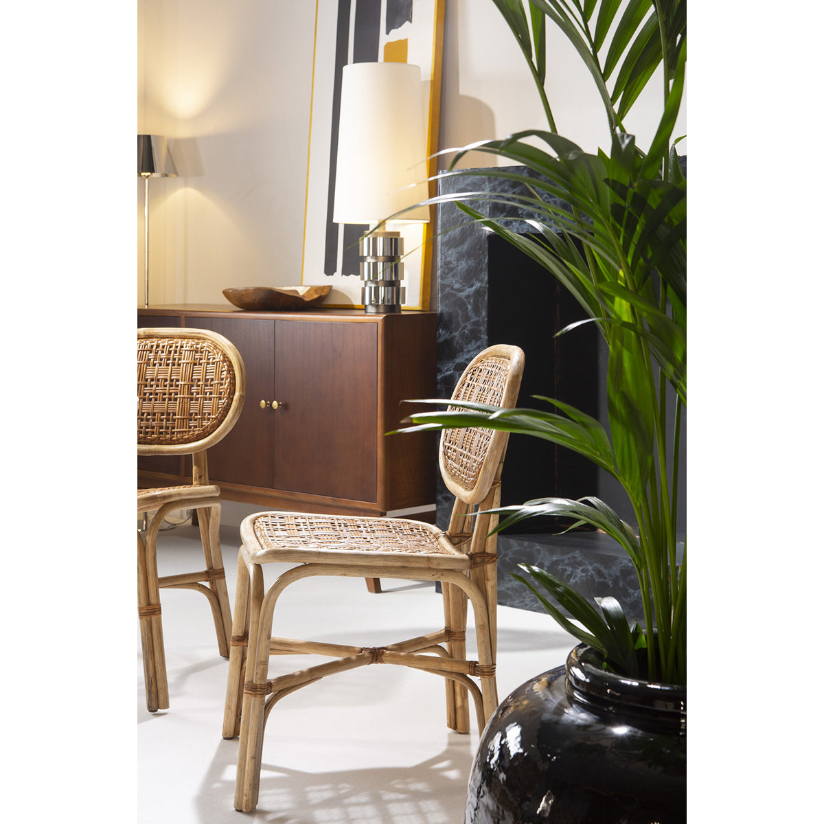 Scaun din Rachita Naturala Thai Natura