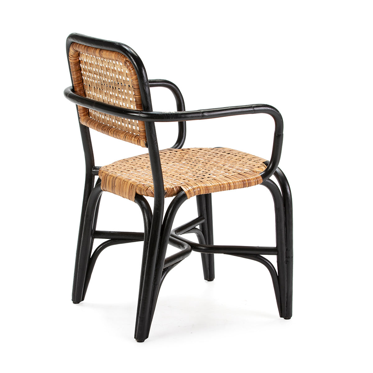 Scaun din Lemn Masiv si Rachita Naturala Thai Natura