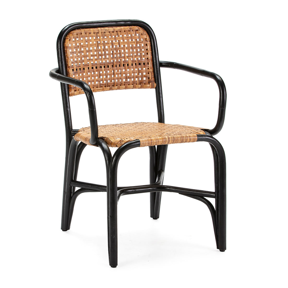 Scaun din Lemn Masiv si Rachita Naturala Thai Natura