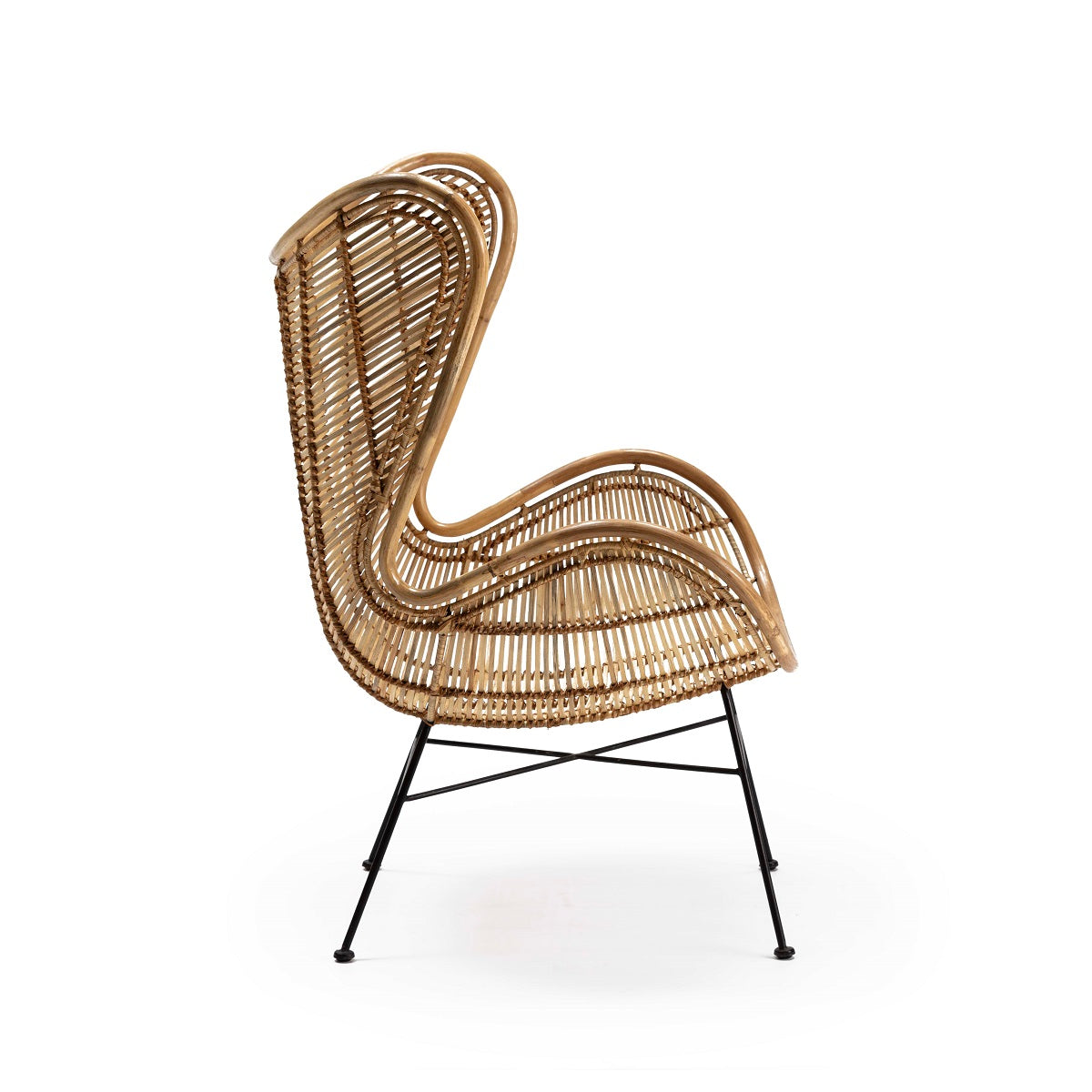 Fotoliu Lucy din Ratan Metal Thai Natura