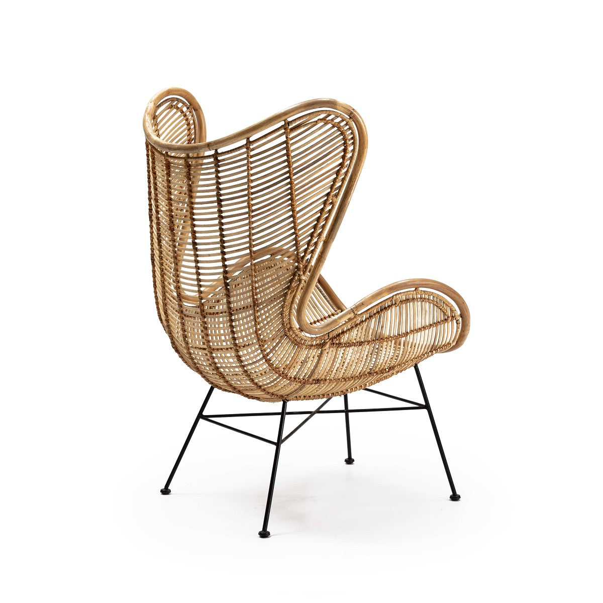 Fotoliu Lucy din Ratan Metal Thai Natura