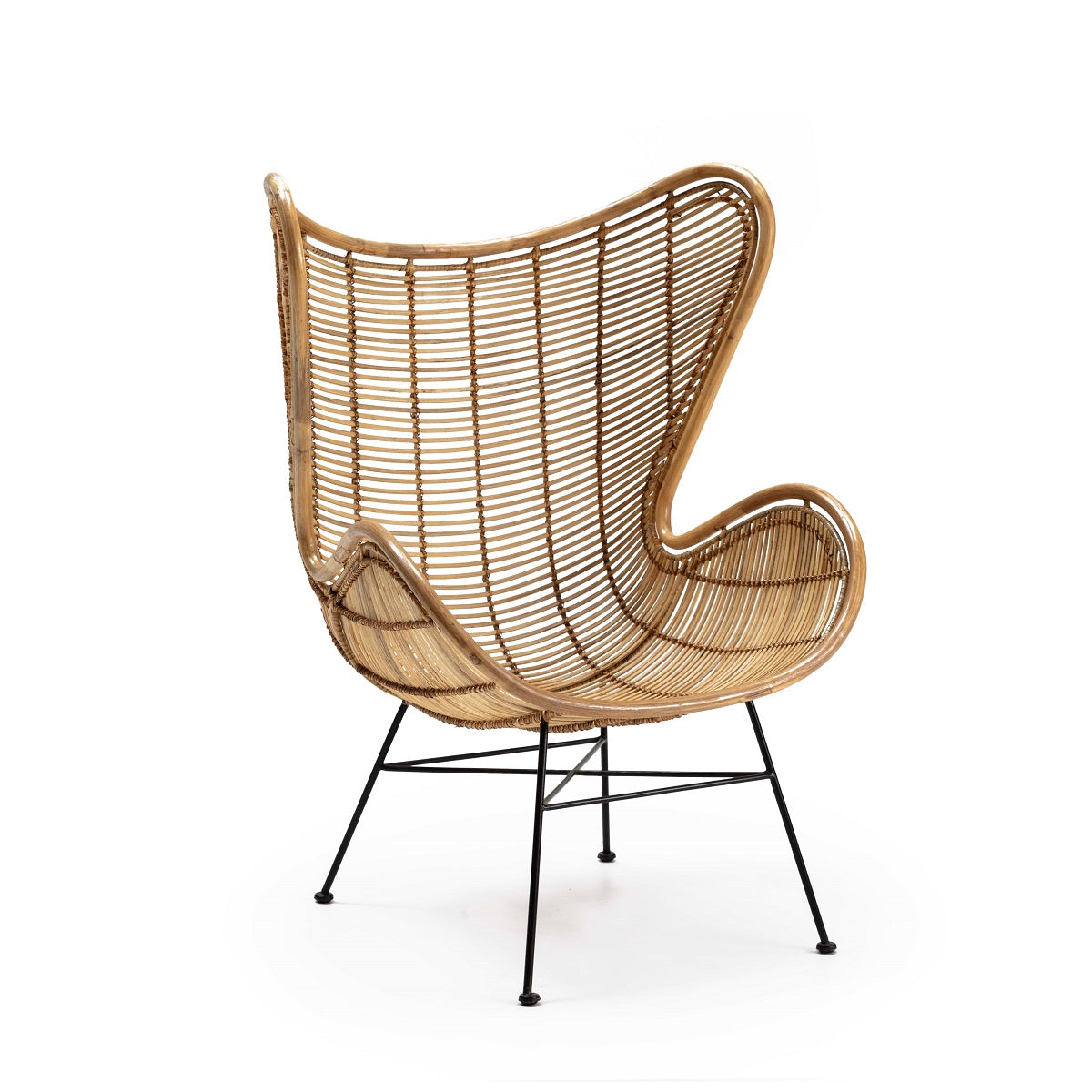 Fotoliu Lucy din Ratan Metal Thai Natura