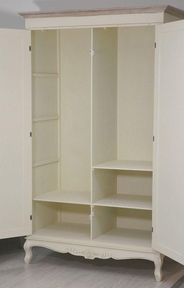 Dulap Provensal Crem cu Coroana Sculptata Livin Hill