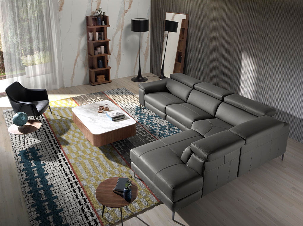 Biblioteca din Lemn de Nuc cu Design Modern Angel Cerda