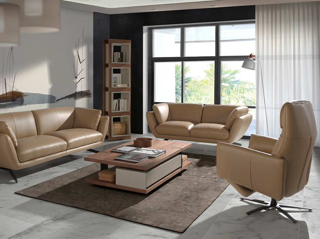 Biblioteca din Nuc cu Rafturi Cubice Angel Cerda