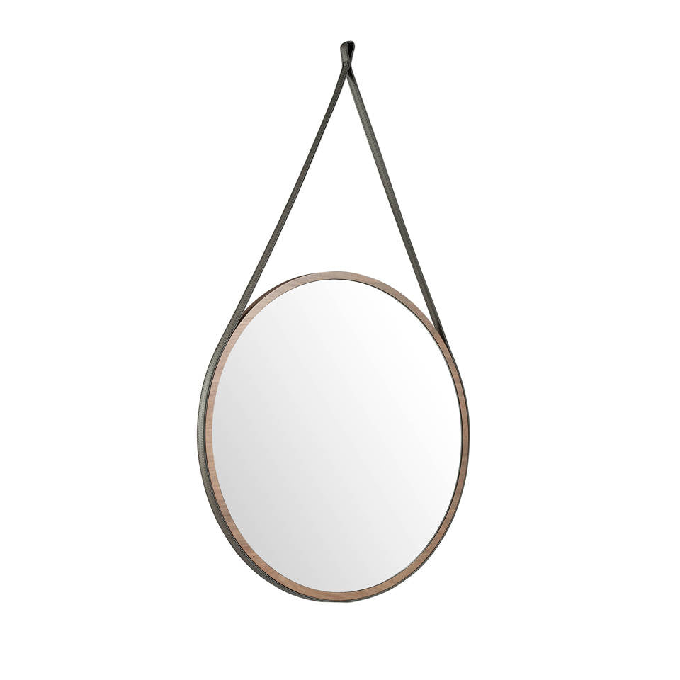 Oglindă de perete rotundă din nuc Ø75 cm 3038 Angel Cerdá