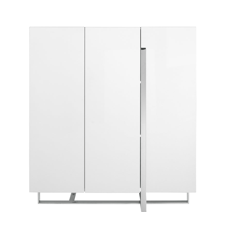 Comoda alba cu picioare din otel Angel Cerda