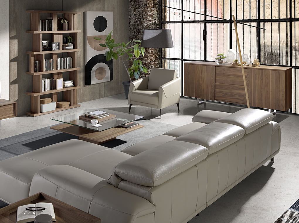 Comoda din Nuc cu Picioare din Otel Angel Cerda