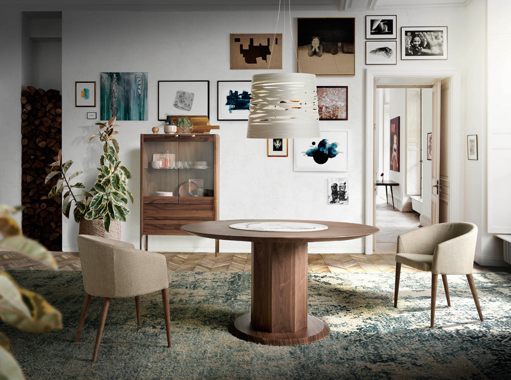 Vitrina Nuc si Fibra de Sticla cu Efect de Marmura Angel Cerda