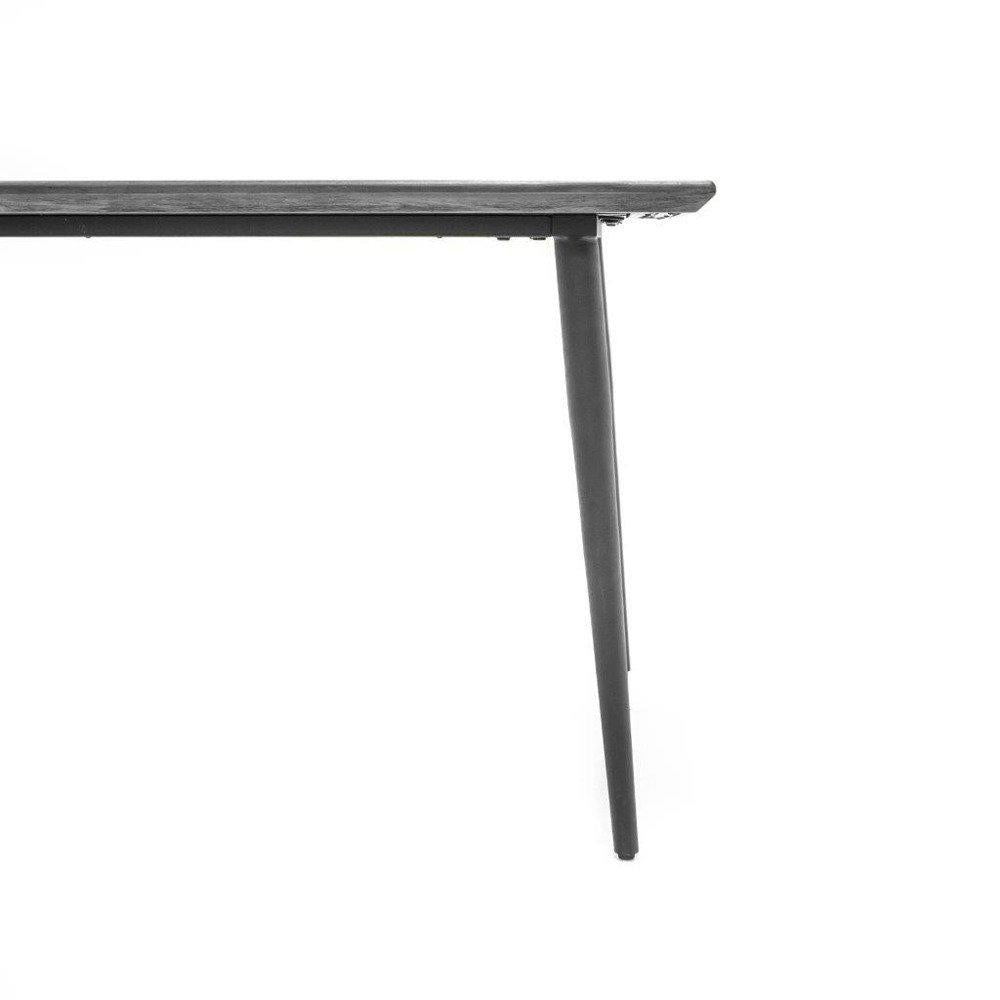 Masa de Dining din Stejar Exotic cu Suport Metalic Livin Hill