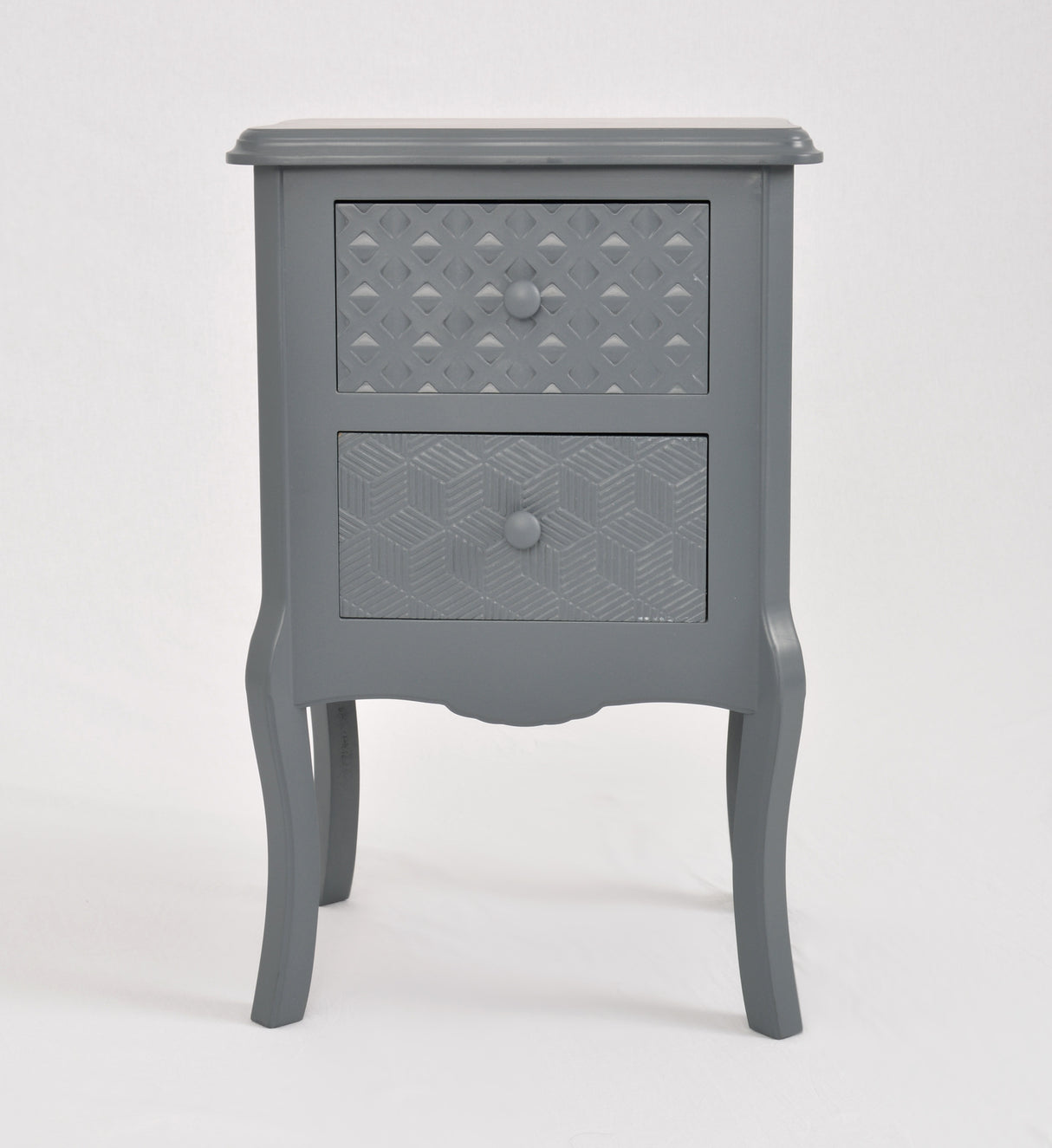 Biblioteca din Lemn de Acacia cu Manere Tundra Grey si Picioare Metalice Livin Hill