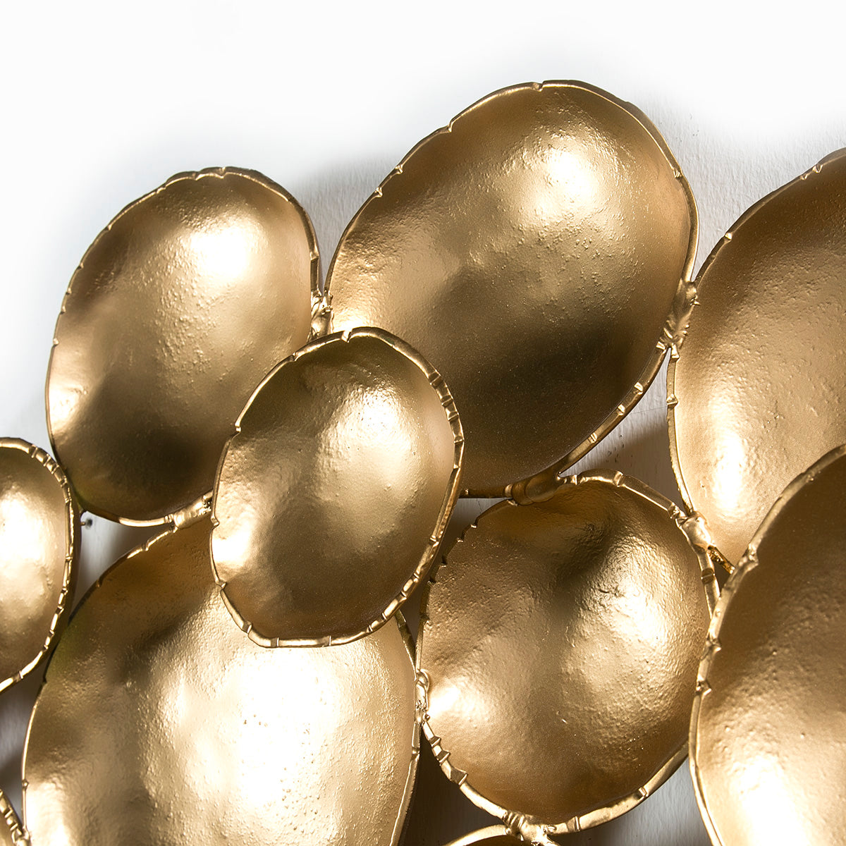 Sculptura din Metal Aurit Thai Natura