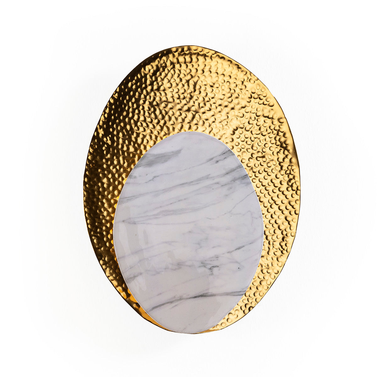 Aplica de Perete din Metal Marmura Artificiala Thai Natura