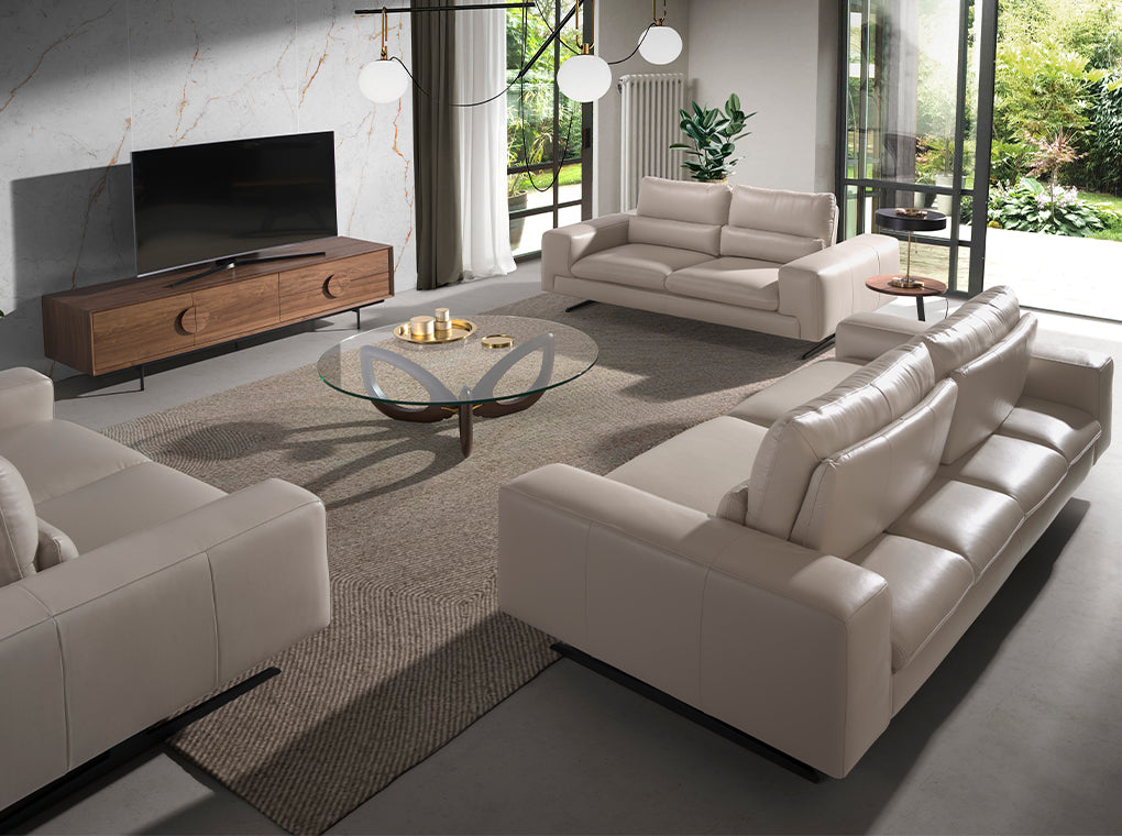 Comoda TV din Lemn de Nuc cu Picioare din Otel Negru Angel Cerda