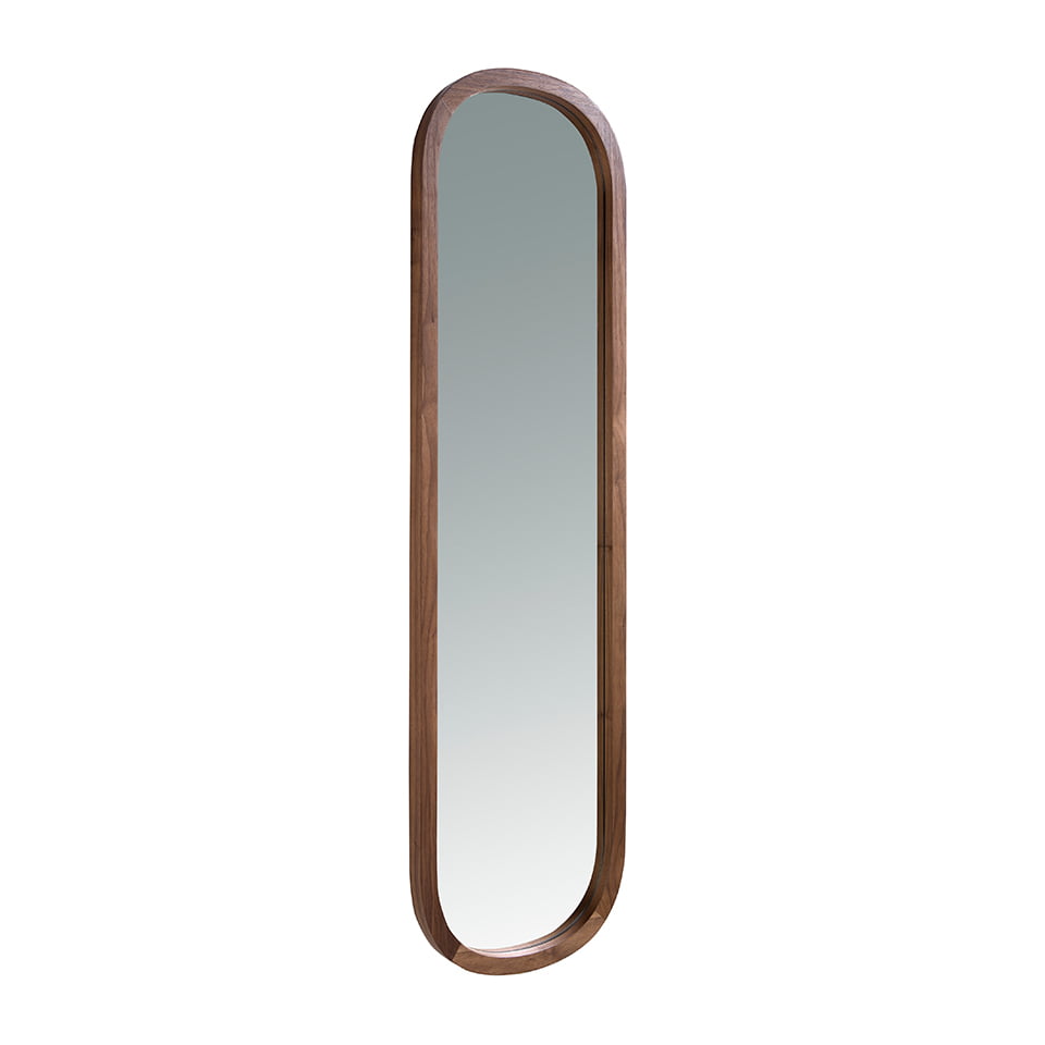Oglindă de perete ovală din nuc natural 40x150 cm 3234 Angel Cerdá