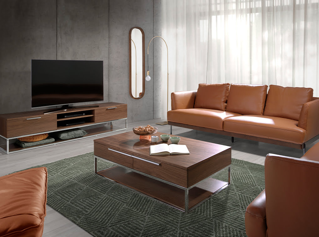Oglindă de perete ovală din nuc natural 40x150 cm 3234 Angel Cerdá