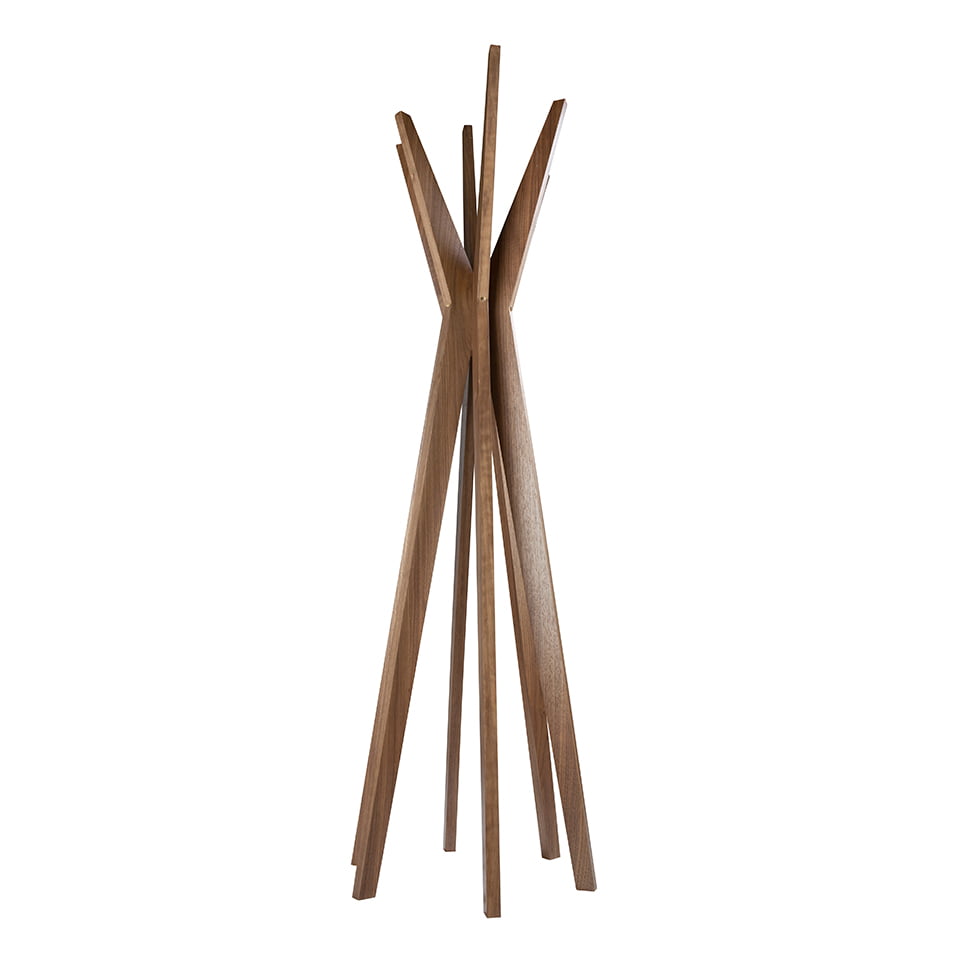 Suport pentru Haine din Lemn de Nuc cu Design Modern Angel Cerda
