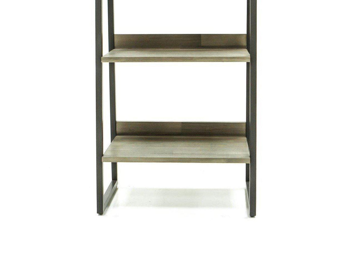 Biblioteca din Lemn de Acacia cu Picioare Metalice Livin Hill