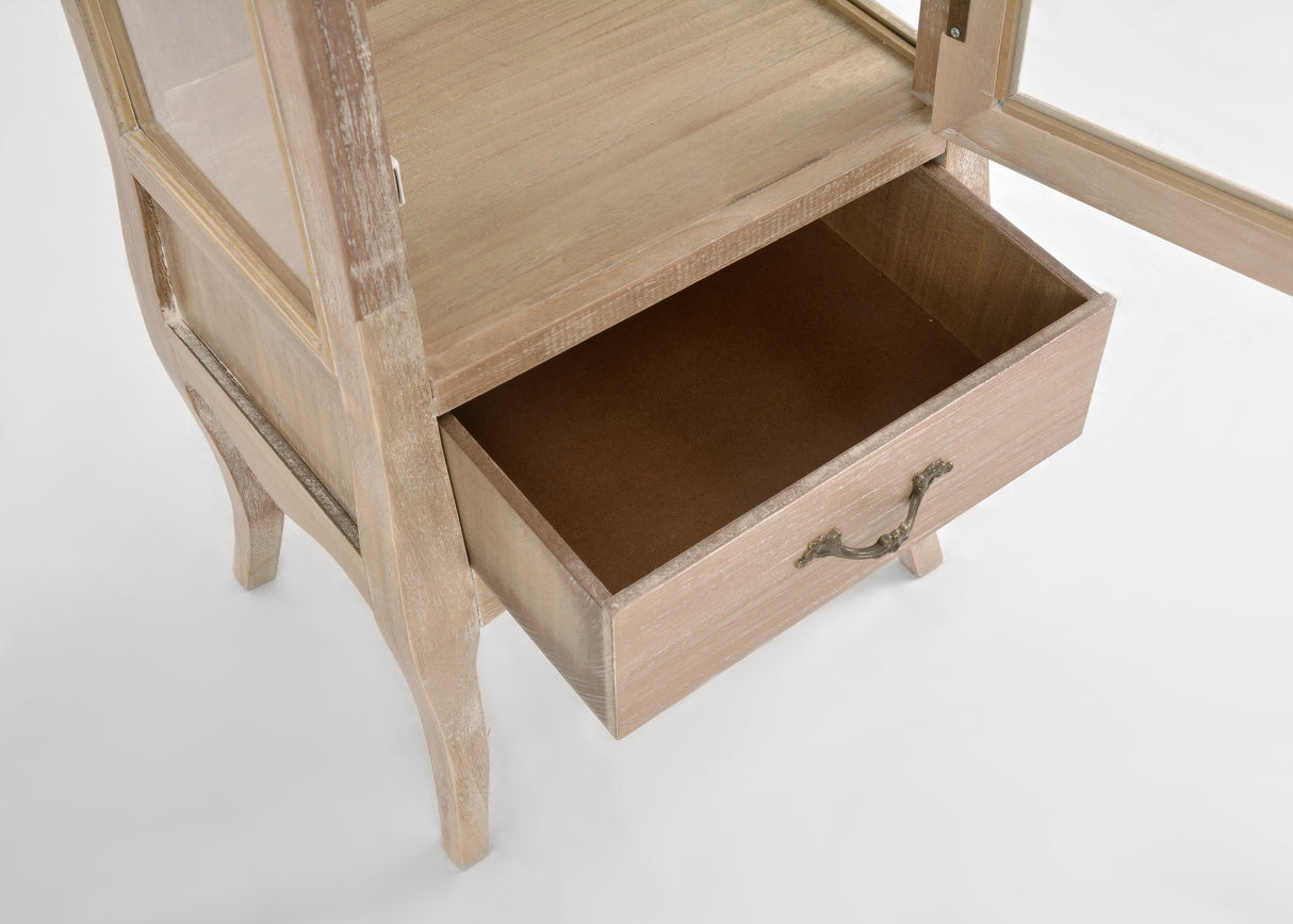 Vitrina din Lemn de Paulownia Livin Hill