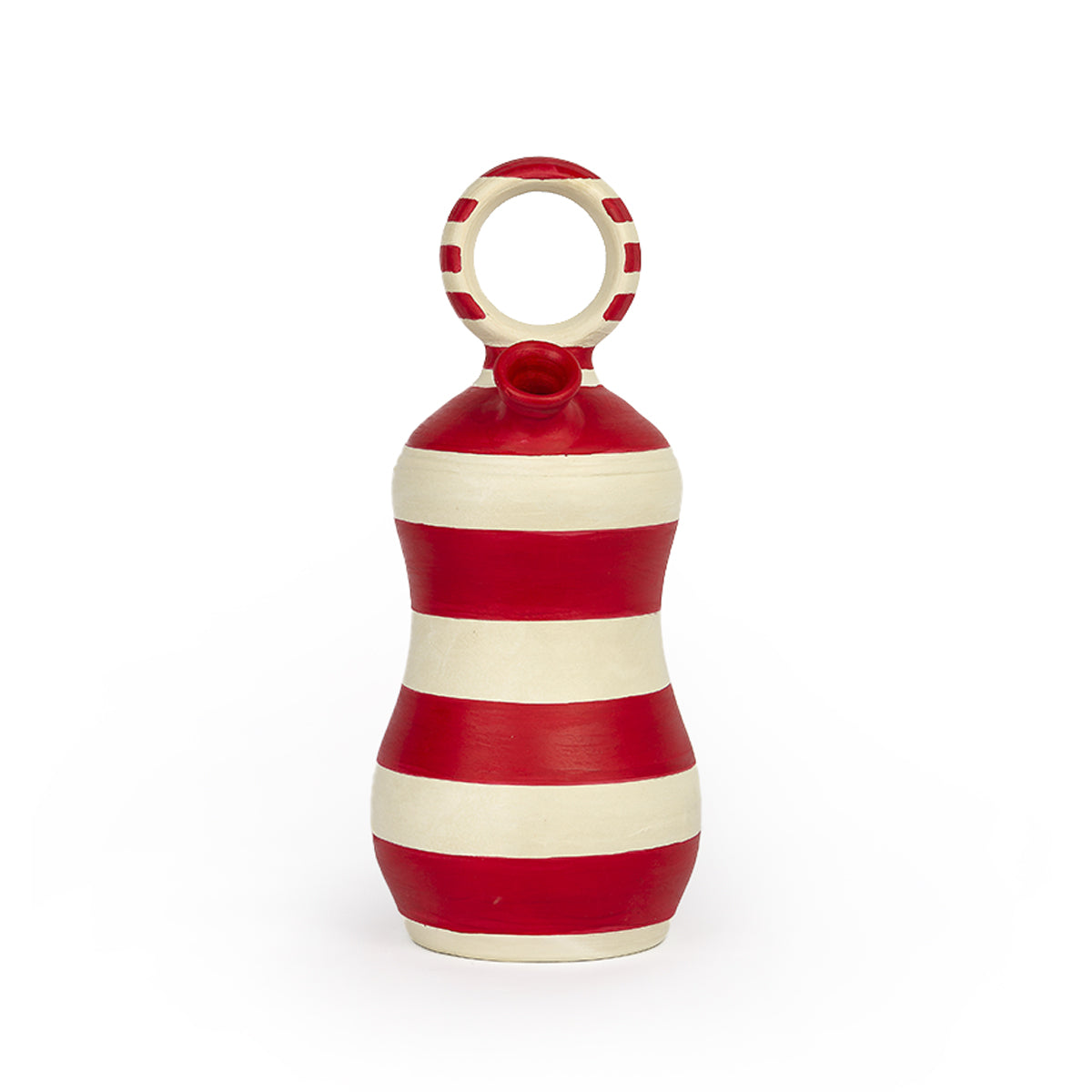 Vas din Lut Alb Rosu Racorirea Apei 2L Thai Natura