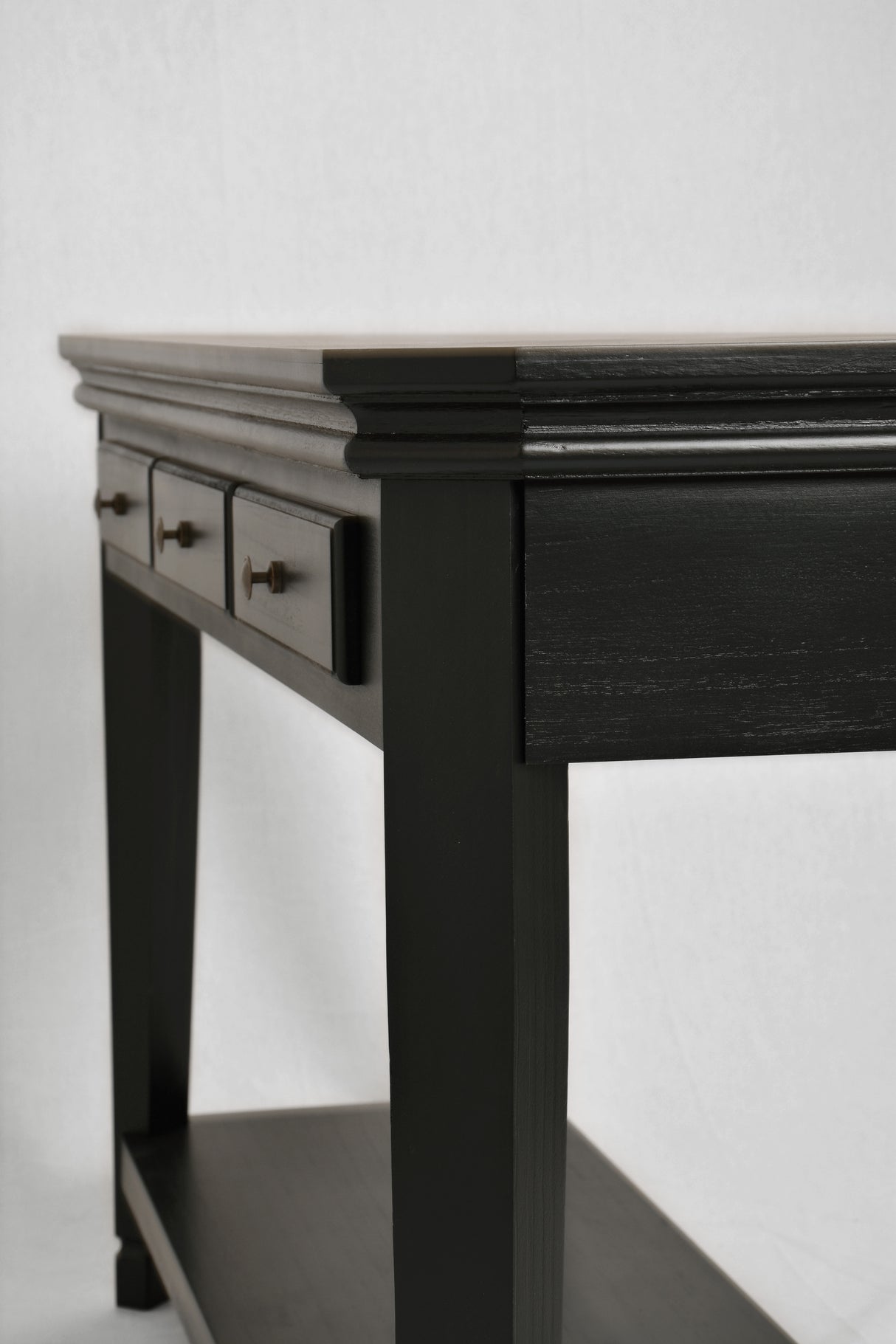 Consola din Stejar cu Suport Metalic Livin Hill