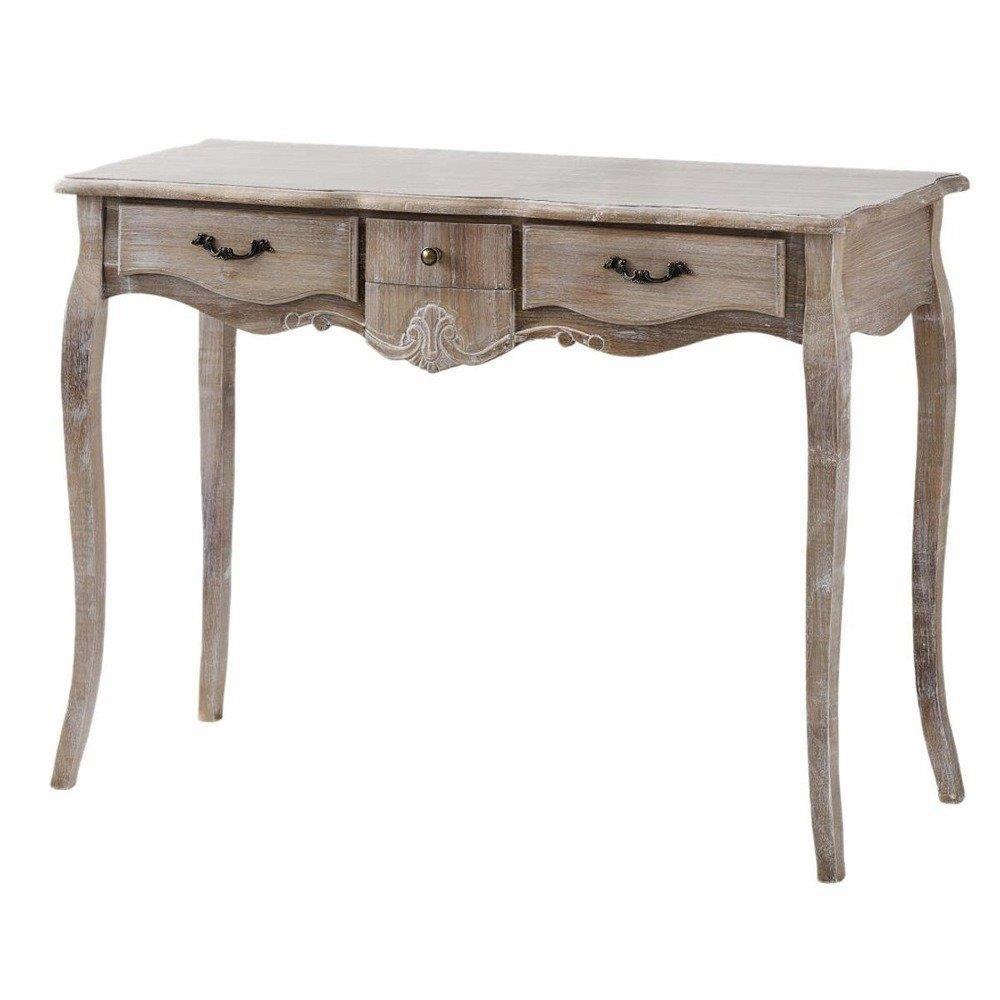 Consola din Lemn de Paulownia cu Picioare Sculptate Livin Hill