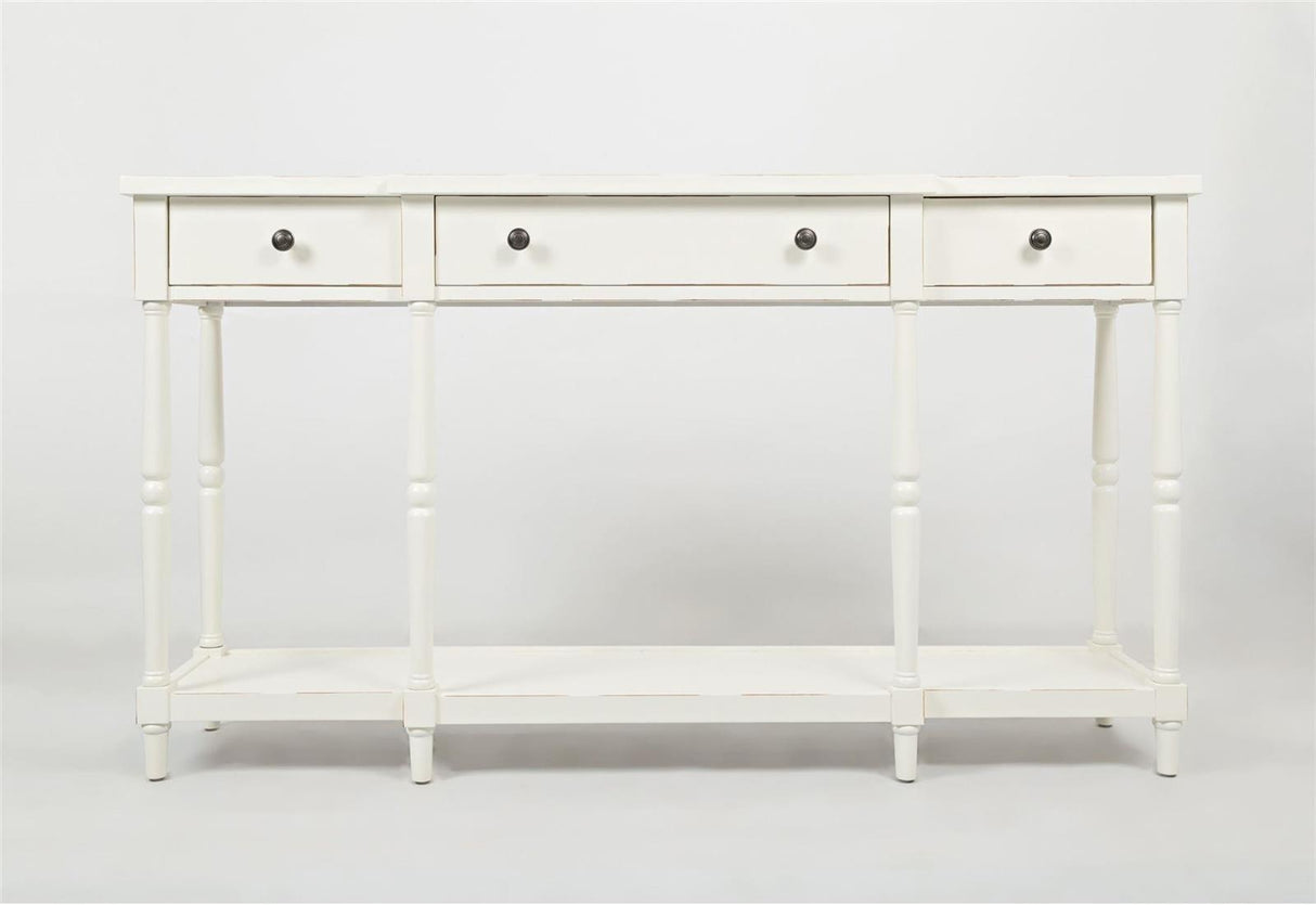 Consola eleganta cu sertare si raft Livin Hill