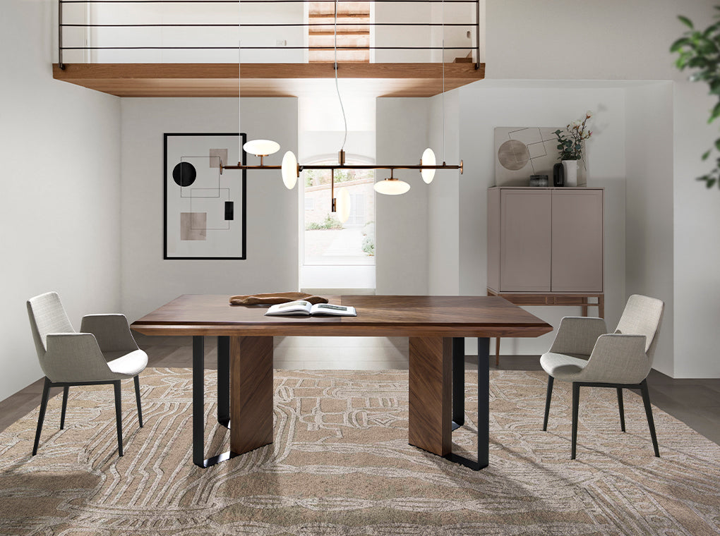 Scaun Tapitat cu Stofa Gri Angel Cerda