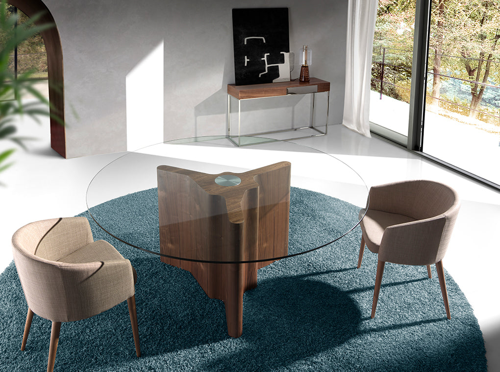 Scaun Tapitat cu Material Maro Angel Cerda