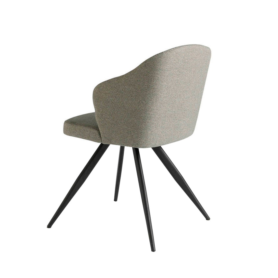 Scaun Emma Tapitat cu Material Gri Angel Cerda