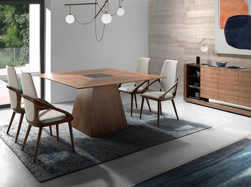 Scaun de Masa Tapitat cu Piele Ecologica Angel Cerda