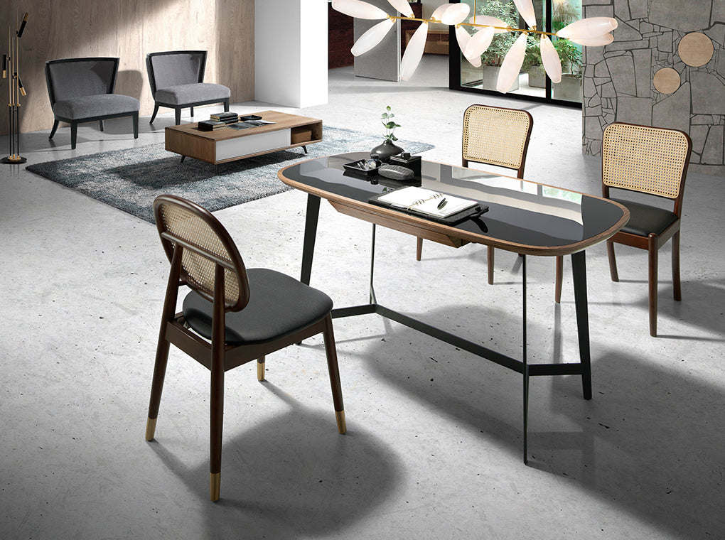 Scaun de Dining din Frasin cu Spatar din Rachita Angel Cerda