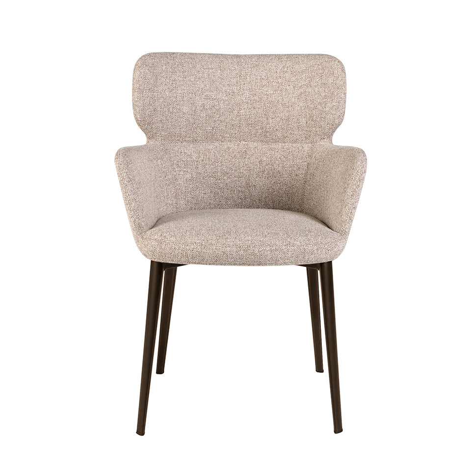 Scaun Tapitat cu Stofa Maro Angel Cerda