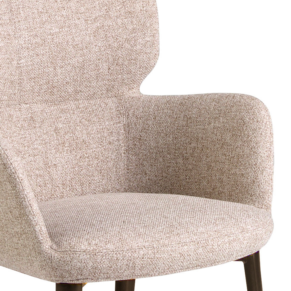 Scaun Tapitat cu Stofa Maro Angel Cerda