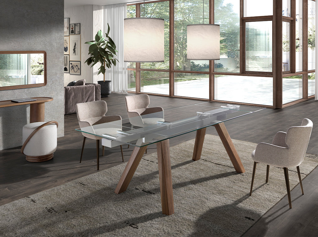 Scaun Tapitat cu Stofa Maro Angel Cerda