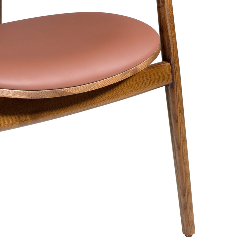 Fotoliu Tapitat cu Eco-Piele Maro Angel Cerda